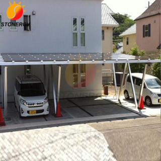 Solar pv panel car roof racks/solar mounting brackets/flexible solar carport racking system